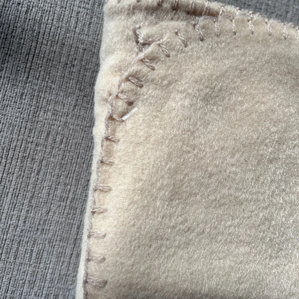 Soft Cream travel Blanket NOWT
